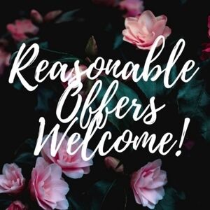 Make an offer Reasonable offers accepted